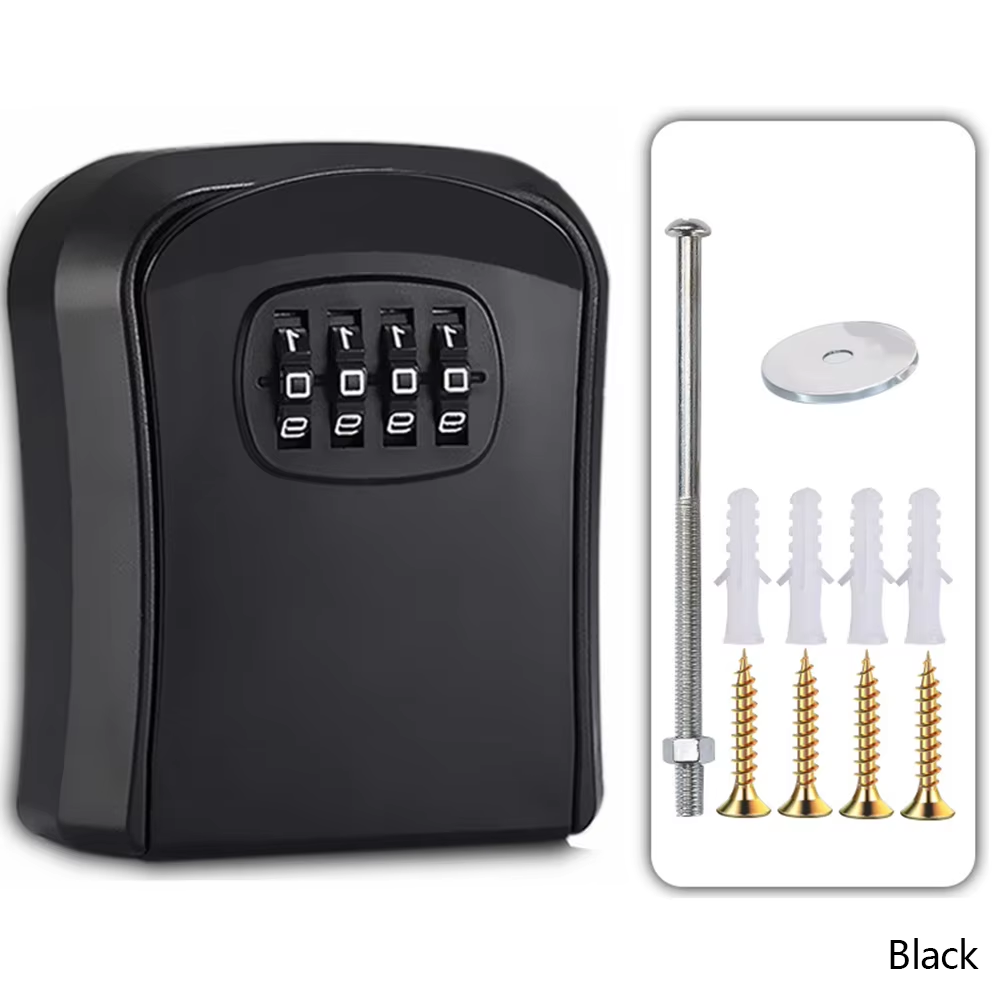Wall Mount Key Lock Box with 4 - Lockbox Key Secure 评论和价格