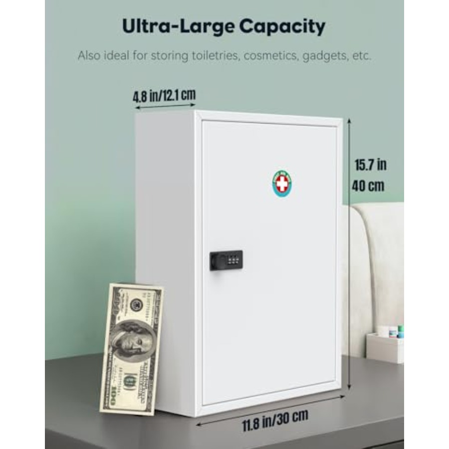 Wall Mount Medicine Cabinet wi - Medicine Cabinet Lock 评论和价格