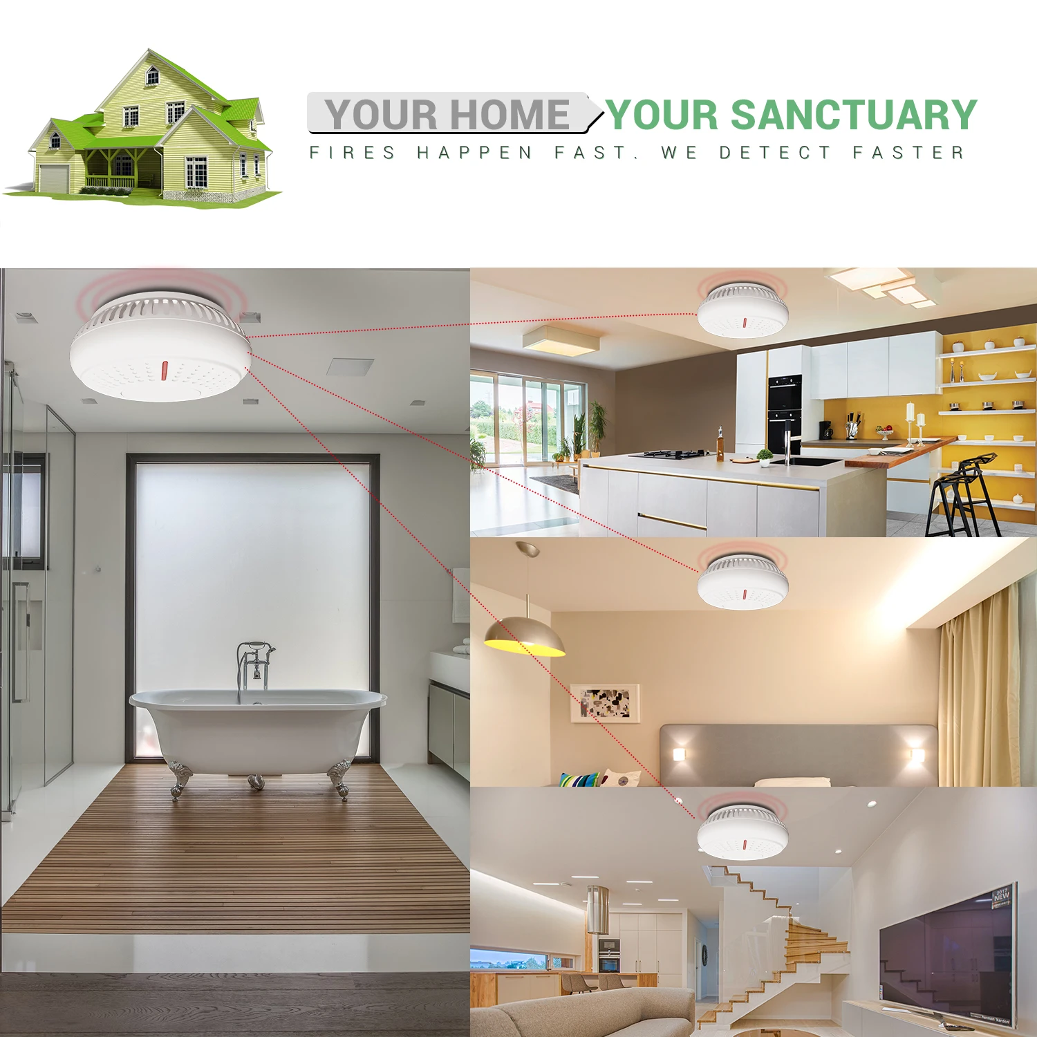 2025 Best Selling Queensland P - Smoke Detector Interconnected 评论和价格