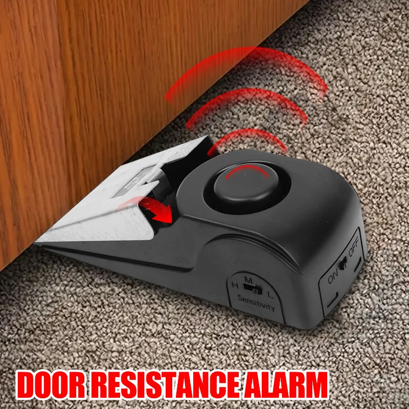 3/1Pcs Door Resistance Alarm W - Door Stop Alarm 评论和价格
