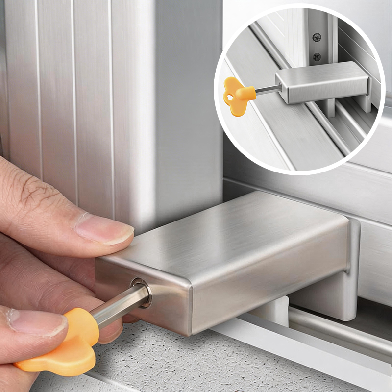 Adjustable Window Lock Stopper - Window Lock Bar 评论和价格