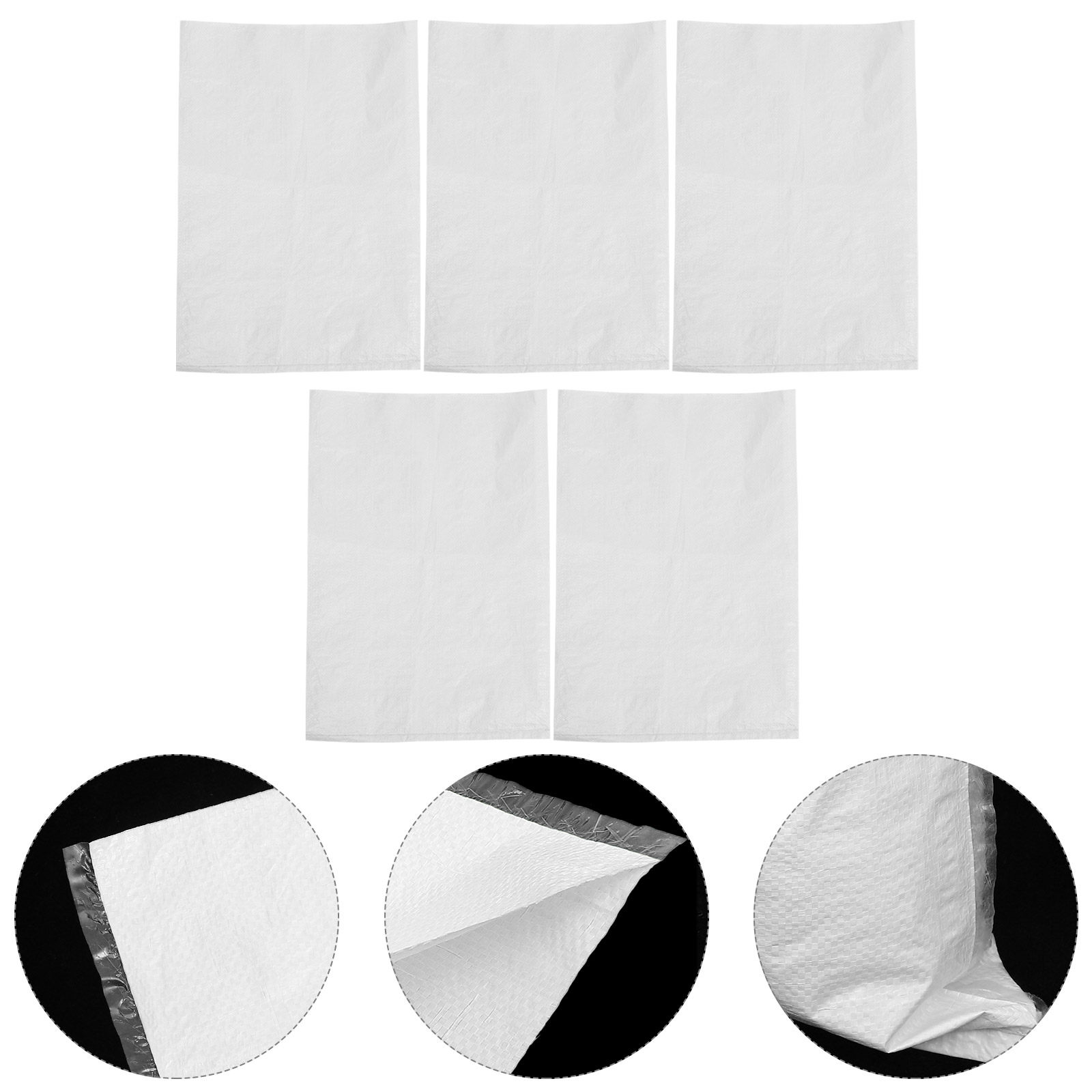 5Pcs Waterproof Woven Sandbags - Flood Barrier Bag 评论和价格