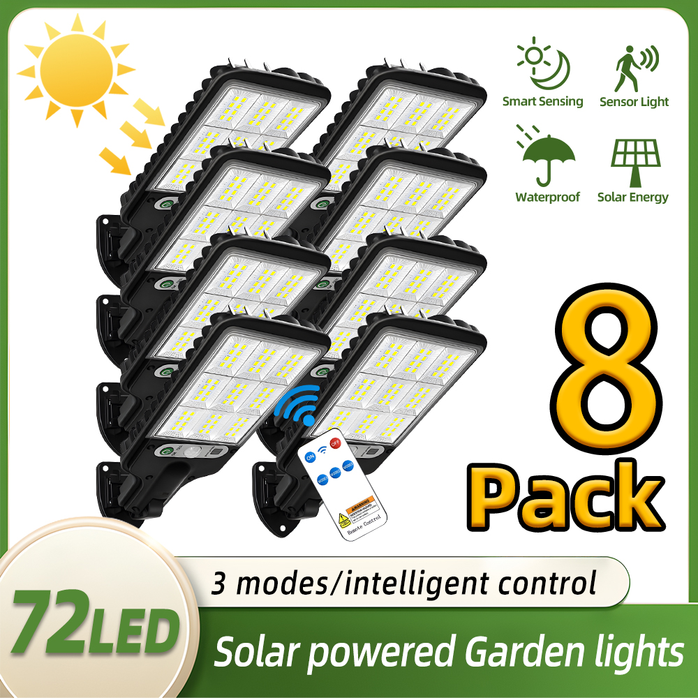 1/8pc Solar Outdoor Floodlight - Power Outage Light 评论和价格