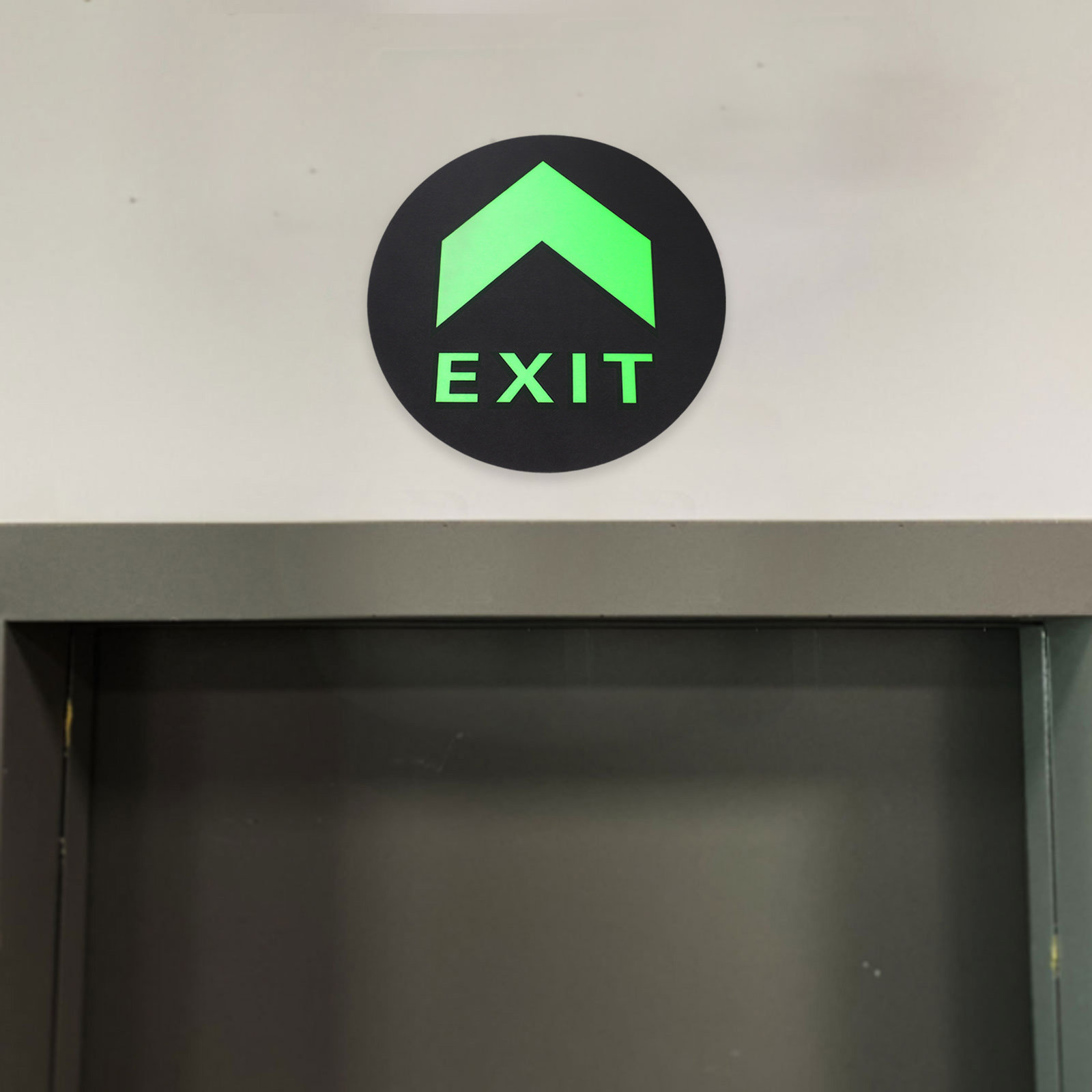 5Pcs Glow in Dark Exit Sign St - Emergency Exit Sign 评论和价格