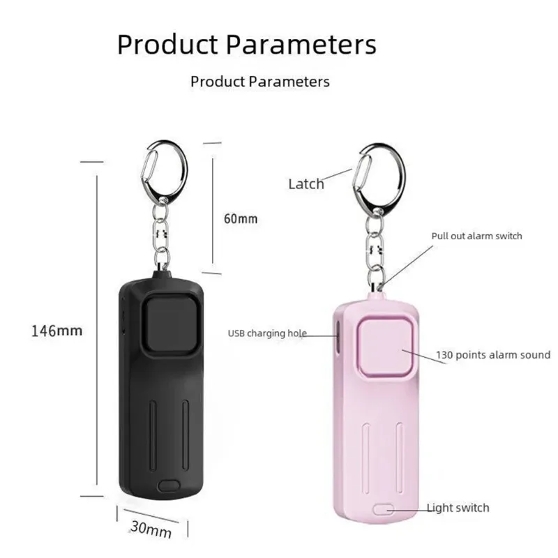 Personal alarm ring, women's p - Personal Alarm Keychain 评论和价格