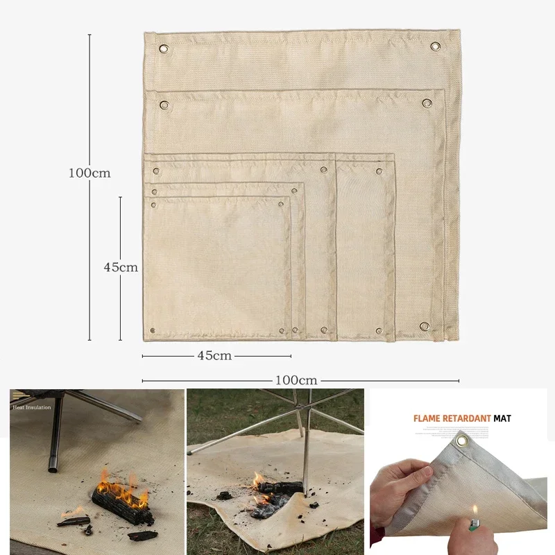 30*30CM New Outdoor Camping Fi - Fire Blanket Kitchen 评论和价格